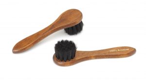 Rounded Horsehair Shoe Brush
