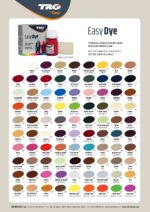 Leather shoe dye in 80 colors