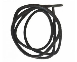 Brown Round Wax Thick Laces