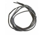 Grey Round Thin Laces