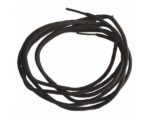 Dark Brown Round Thin Laces