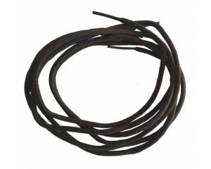 Dark Brown Round Thin Laces