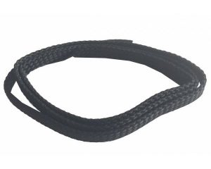 Black Flat Thin Laces