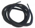 Black Round Thick Laces