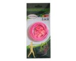 Elastic Electric Pink Shoelaces
