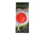Elastic Electric Orange Shoelaces