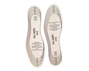 cut-out insole