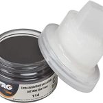 Light Grey Shoe Cream with Sponge