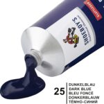 Dark Blue Leather Cream